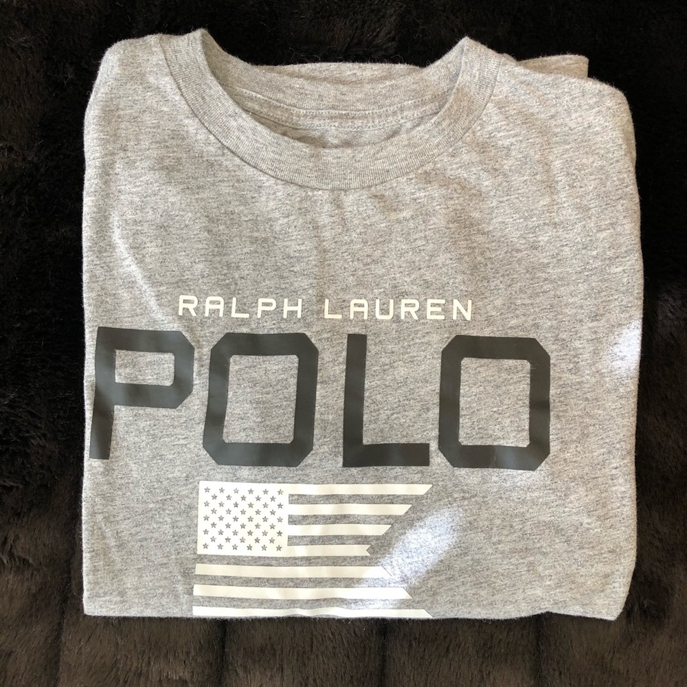 Ralph Lauren tee in grey 🇺🇸